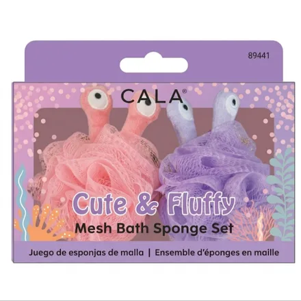 Set Esponjas De Baño Cala Ducky&Frog