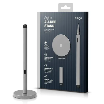 Caneta Elago Stylus para iPhone/iPad(Air/Mini)/Galaxy Tab – Black