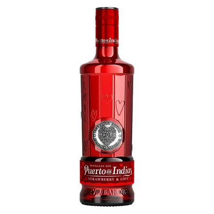 Gin Puerto Indias Madre Strawberry Love 750ml