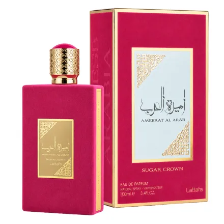 Perfume Lattafa Ameerat Al Arab Sugar Crown Eau Parfum Feminino 100ml