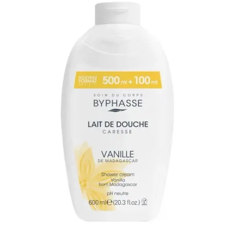 Byphasse Leche Ducha Vainilla Madagascar 600ml