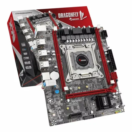 Placa Mae Keepdata Dragon Fly X79 Kdx Ddr 3 Socket Lga Chipset H61 Atx