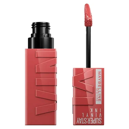 Maybelline Labial Super Stay Vinyl 115 Peppy Ml