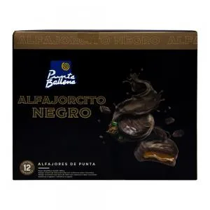 Alfajorcito Punta Ballena Recheio Doce De Leite Cobertura Chocolate Ao Leite 12x25g