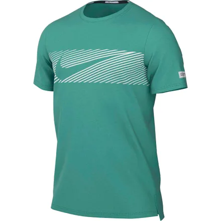 Camiseta Nike Masculino Miler Flash Dri-Fit UV S Verde – FN3051361
