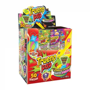 Bala Trueno Las Delicias Pop Explosivo 50