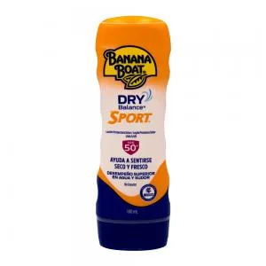 Protetor Solar Banana Boat Dry Balance Sport Locao Fps 50 180ml