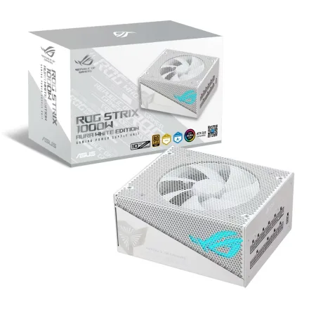 Fonte Rog Strix Aura Atx 80 Plus Pfc Ativo Modular Bivolt 1000g