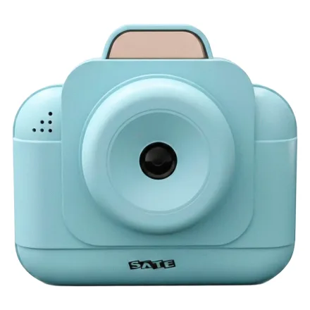 Câmera Digital Infantil com Impressão Térmica Satellite A-DV923 - Azul