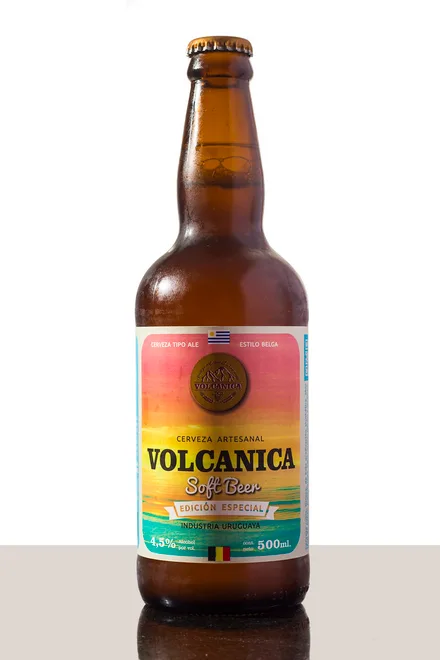Cerveza Vulcanica Soft Beer Botella 500ml