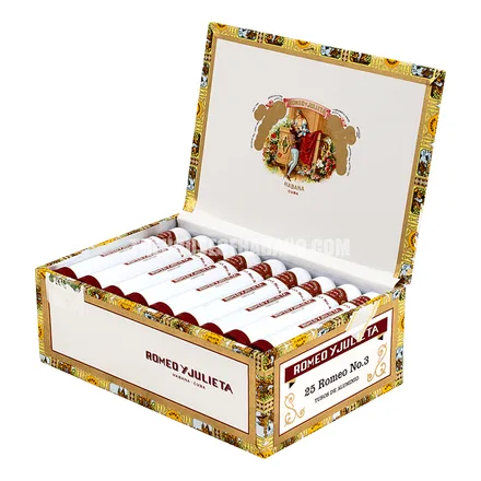 Romeo Julieta 3 Con 25 Tubo Aluminio