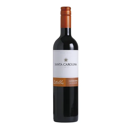 Vino Chileno Tinto Santa Carolina Valle Del Rapel Carmenere 750ml