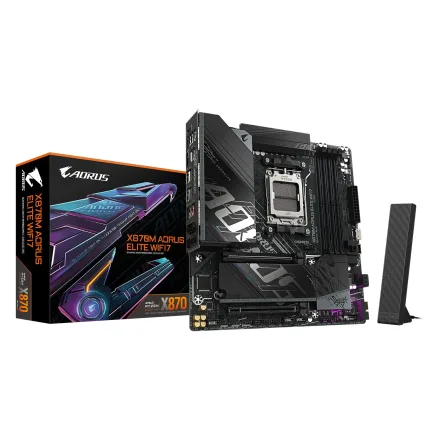 Placa Mae Gigabyte Aorus Elite 7 Ddr 5 Socket Chipset X870 Atx