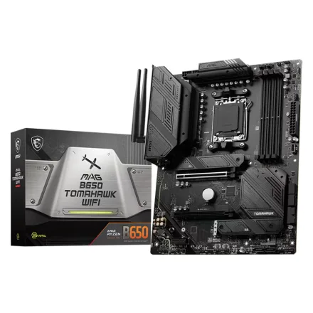 Placa Mae Msi B650 Mag Tomahawk Ddr 5 Socket AM5 Chipset Atx