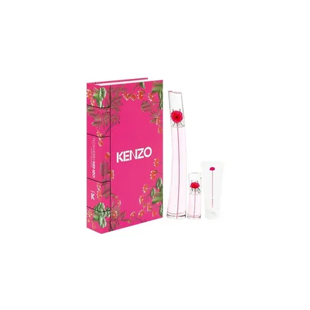 Kenzo Flower By Poppy Bouquet Eau Parfum Plus Body Lotion 100ml 15ml