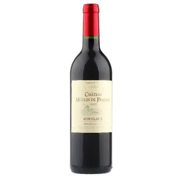 Vino Chateau Moulin Prayere Bordeaux 750ml