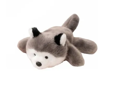 Peluche Con Iman Perro Husky Mz 352