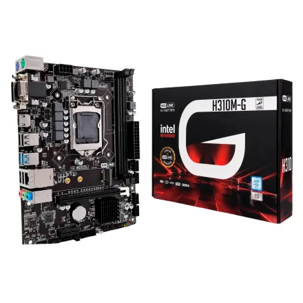 Placa Mae Goline Ddr 4 Socket 1151 Chipset H310 1 Ano