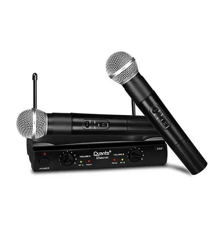 Quanta Microfono Profesional 2MIC Bivolt