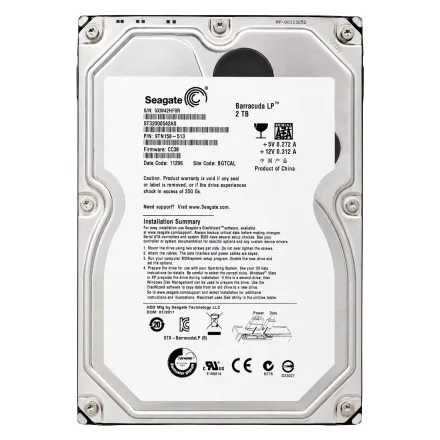 Seagate Barracuda Lp Pull Sata 2 2TB