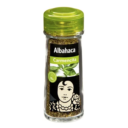 Condimento Carmencita Albahaca 16g
