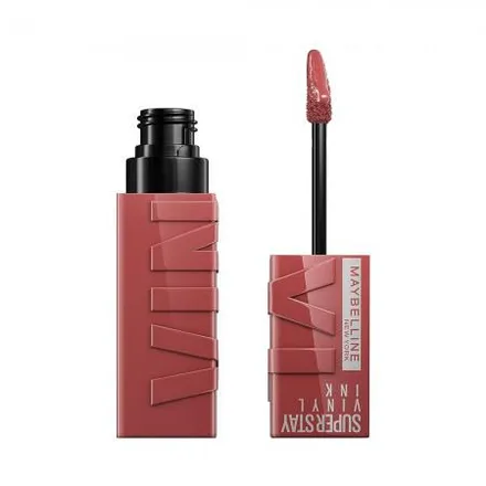 Batom Liquido Maybelline Superstay Vinyl Ink 115 Peppy