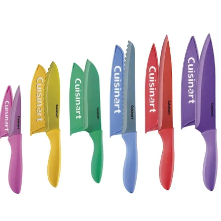 Jogo Facas Cuisinart C77 Colorido 12