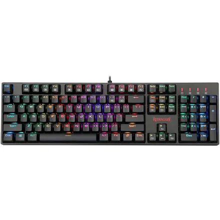 Teclado Gaming Redragon Surara K582RGB Red Switches/Dynamic RGB (Inglés) - Black