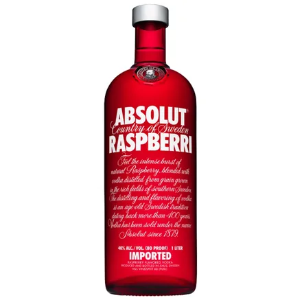 Vodka Absolut Raspberry 1L