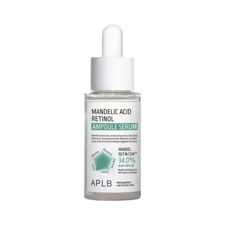 Aplb Serum Facial Mandelic Acid Retinol Ampoule 40ml