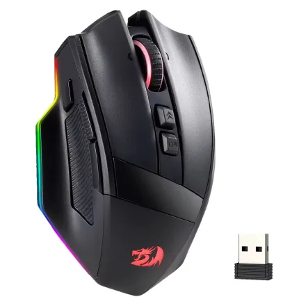 Mouse Gamer Redragon Rind M813 Pro Rgb Dpi