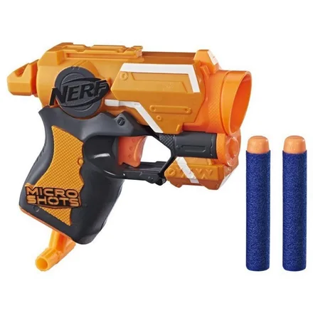 LANZADOR DE DARDOS NERF N-STRIKE ELITE MICROSHOTS FIRESTRIKE E0721