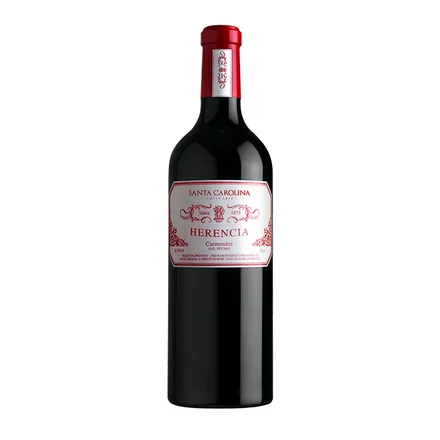 Vino Chileno Tinto Santa Carolina Herencia Carmenere 750ml