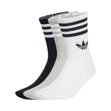 Medias Adidas Crew 3 Stripes Unisex Pares