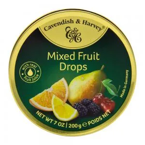 Bala Cavendish Frutas Diversas Lata 200g