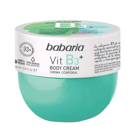 Creme Corporal Babaria Vitamina B3 400ml