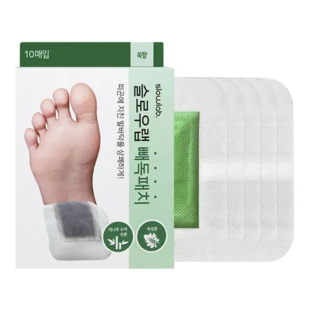 SLOWLAB PARCHE CALMANTE P/PIES MINT 10PCS