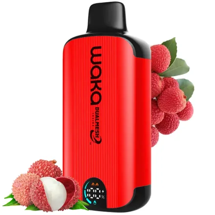 Waka Vaper Dese Sopro 8000 Lychee Burst Plastico 3 Nicotina