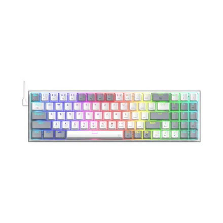 Teclado Gamer Redragon K628 Pollux 75 Rgb