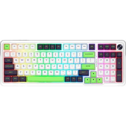Teclado Redragon Eisa Max K686WB RGB (Inglés) - White