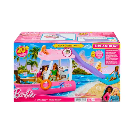 Juego Mattel Barbie Dream Boat Playset Pool Hjv 37