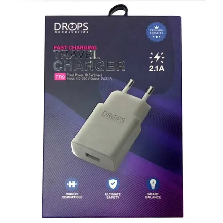 CARREGADOR APPLE DROPS 2,1A / 10,5W
