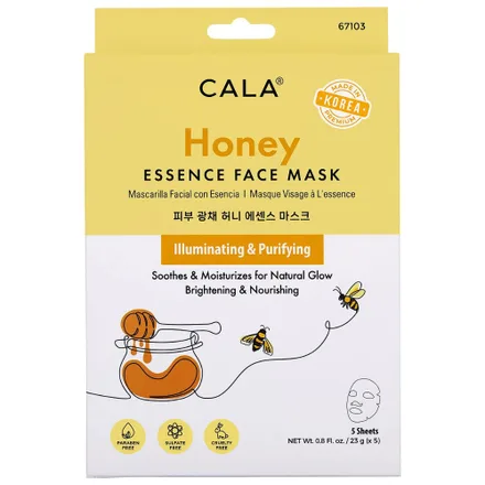 Mascarilla Cala Essence Honey 5 Piezas