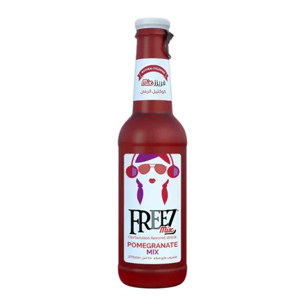 Bebida Gasificada Freez Mix Pomegranate Granadine 750ml