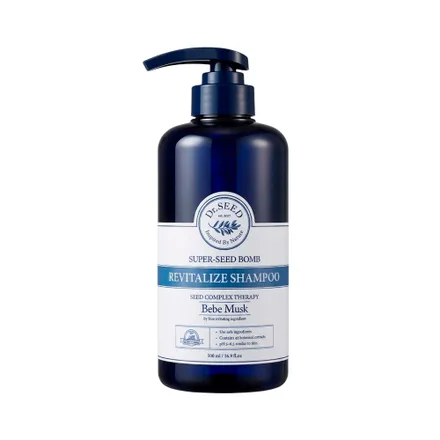 Shampoo Dr Seed Super Bomb Revitalize Bebe Musk 500ml