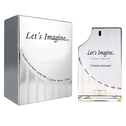 Perfume Chris Adams Let Imagine Pour Homme Eau Parfum Masculino 100ml