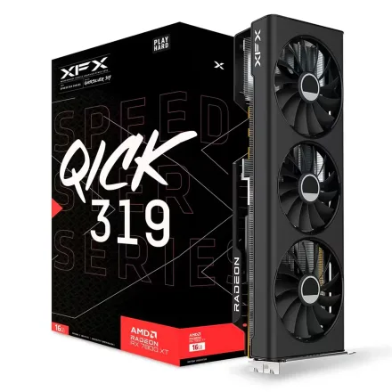 Placa Video Xfx Speedster Qick 319 Radeon Rx 7800 Xt Gddr 6