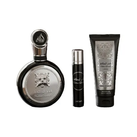 Set Lattafa Fakhar 3 Piezas Masculino Agatres