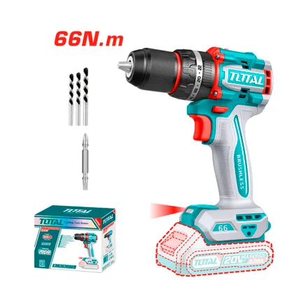 Taladro De Impacto Inalámbrico Total Tidli206681 20 V 220 V