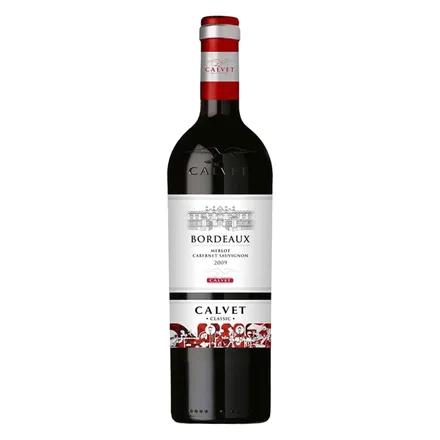 Vino Calvet Bordeaux Merlot Cabernet Sauvignon 750ml